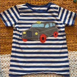 Baby Boden Taxi appliqué t-shirt 18-24 months
